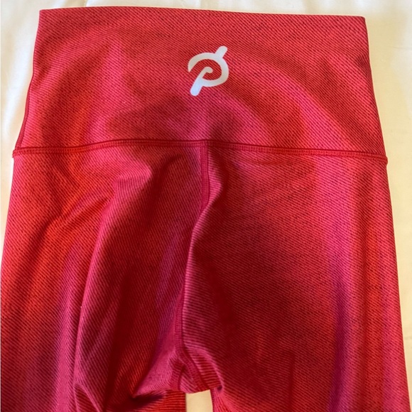 Peloton Red WITH crop legging size small “RIDE” - Picture 2 of 5